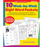 10 Week-by-Week Sight Word Packets