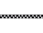 Pay Prints Straight Border Trim, Black-White 