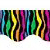 Wild Stripes Scalloped Border Trim, Multi Color 