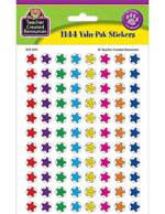 Mini Stickers Valu Pack, Smiley Stars 