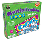 Multiplication 4 In A Row Game Ages 8+