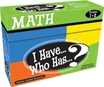 I Have... Who Has...? Math Interactive Games Cards, Grades 1-2
