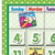 Polka Dot School Calendar Bulletin Board