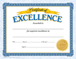 Certificate of Excellence Classic Certificates