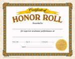 Honor Roll Classic Certificates