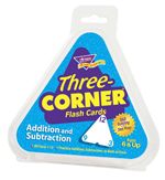 Three-Corner  (Addition and Subtraction) Flash Cards