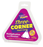 Three-Corner (Multiplication and Division) Flash Cards