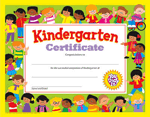 Kindergarten Certificate Pre-K-Kindergarten Certificates and Diplomas