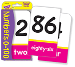 Numbers 0 - 100 Pocket Flash Cards