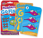 Numbers Go Fish Challenge Cards