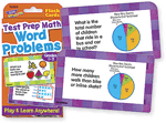 Test Prep Math Word Problems, Grades 1-3 Challenge Cards