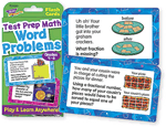 Test Prep Math Word Problems (Grades 4-6) Challenge Cards