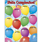 Feliz Compleanos (Happy Birthday) Learning Chart 