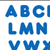 Blue 4 ft Casual Ready Letters