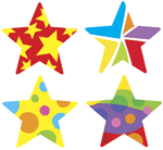 Star Medley superShapes Stickers