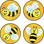 Bees Buzz superSpots Stickers