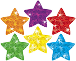 Super Stars Sparkle superShapes Stickers