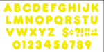 Yellow 4 ft Casual Ready Letters