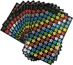 Colorful Foil Stars superShapes Value Pack superShapes Stickers