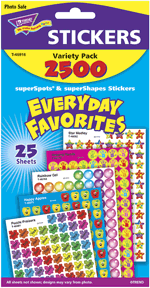 Everyday Favorites superSpots and superShapes Variety Pack