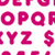 Deep Pink 4-Inch Casual Ready Letters 