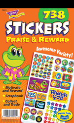 Praise and Reward Sticker Pad