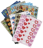 Holiday Celebration Variety Pack Sparkle Stickers