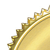 Gold Burst Award Seals Stickers 