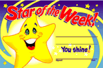 Star of the Week Recognition Award