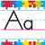 Jigsaw Alphabet Lines - Zaner-Bloser Manuscript Bulletin Board Set