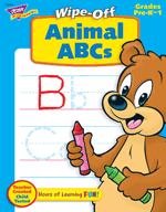 Animal ABCs Wipe-Off Book