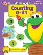 Counting 0 - 31 Wipe-Off Book
