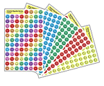 Colorful Sparkle Smiles Super Variety Pack superSpots Stickers