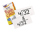 Division 0-12 Flash Cards