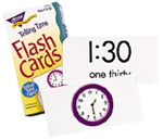 Telling Time Flash Cards