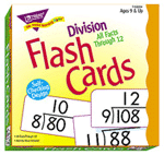 Division 0-12 (all facts) Flash Cards