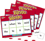 Sight Words Bingo Games