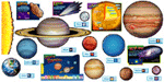 Solar System (English - Spanish Guide) Bulletin Board Set