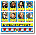U.S. Presidents Bulletin Board Set Bulletin Board Set