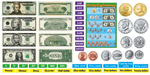 U.S. Money Bulletin Board Set