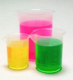 Polypropylene Beakers - 50ML - 12 Pack
