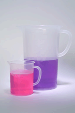 Plastic Pitchers - Tall Form - 1000 ML - 6 Pack