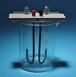 Brownlee Electrolysis Apparatus With Beaker