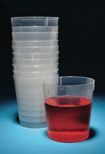 120 ml Plastic Beakers (4 oz.) - Pack of 1000