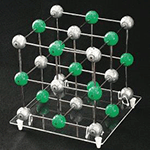 Sodium Chloride Crystal Model