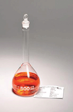 Volumetric Flask - Class A - With Glass Stopper - Batch Certified - 1000ml 