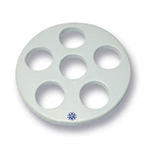 Porcelain Desiccator Plate With Large Holes - 230mm diameter