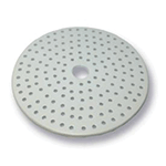 Porcelain Desiccator Plate With Small Holes - 190mm diameter