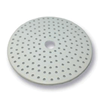Porcelain Desiccator Plate With Small Holes - 230mm diameter