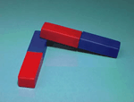 Red-Blue Magnet Pair